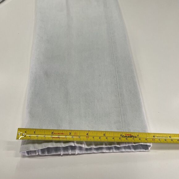 VTG 90’s Levi’s 501 White Straight Denim Blue Jeans Distressed Actual Size 34x28 - Picture 7 of 11